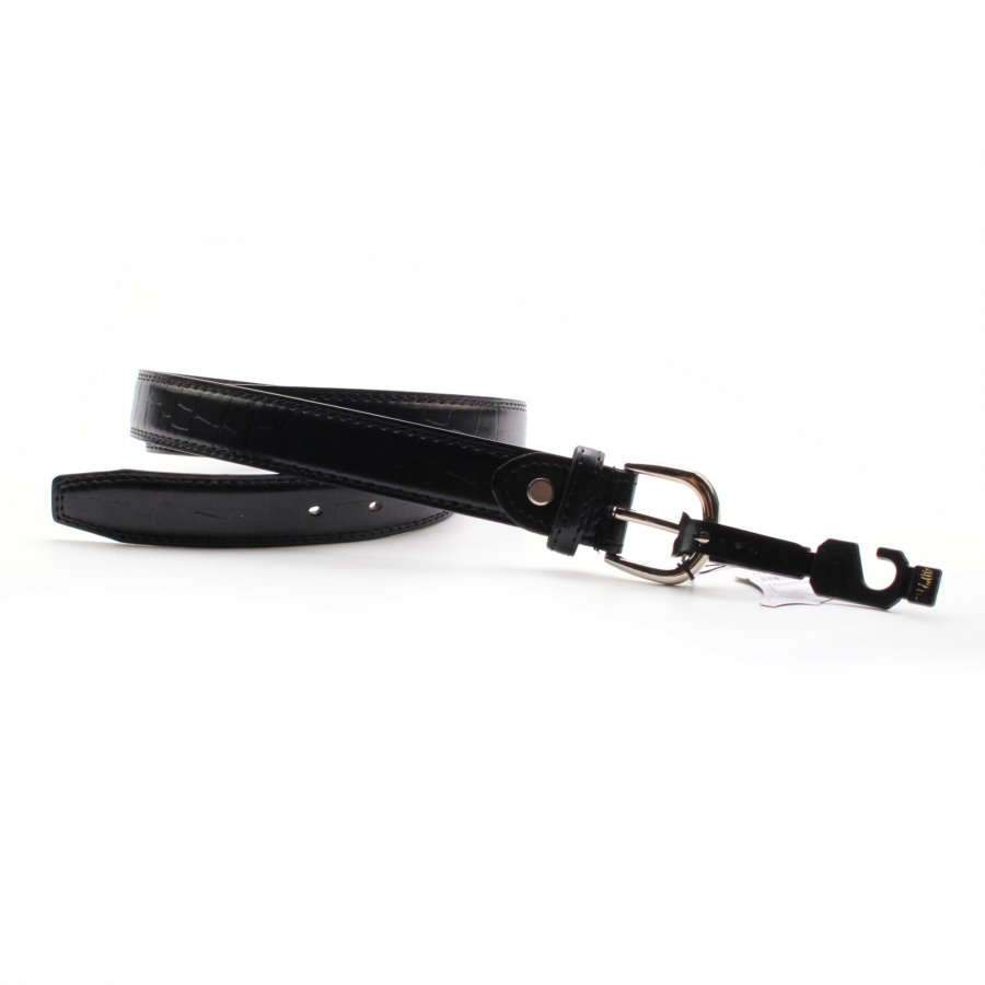 Bulk Buy Leather Belts 3.0cm Black BLT1111-1