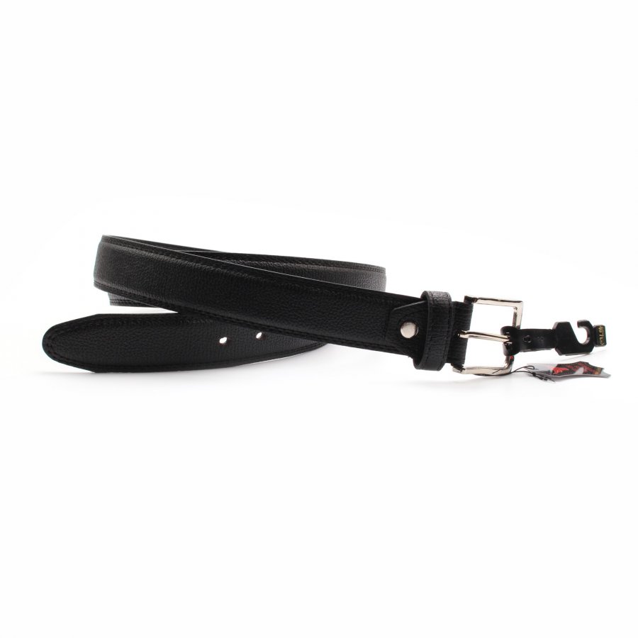 Bulk Buy Leather Belts 3.5cm Black BLT1212-1