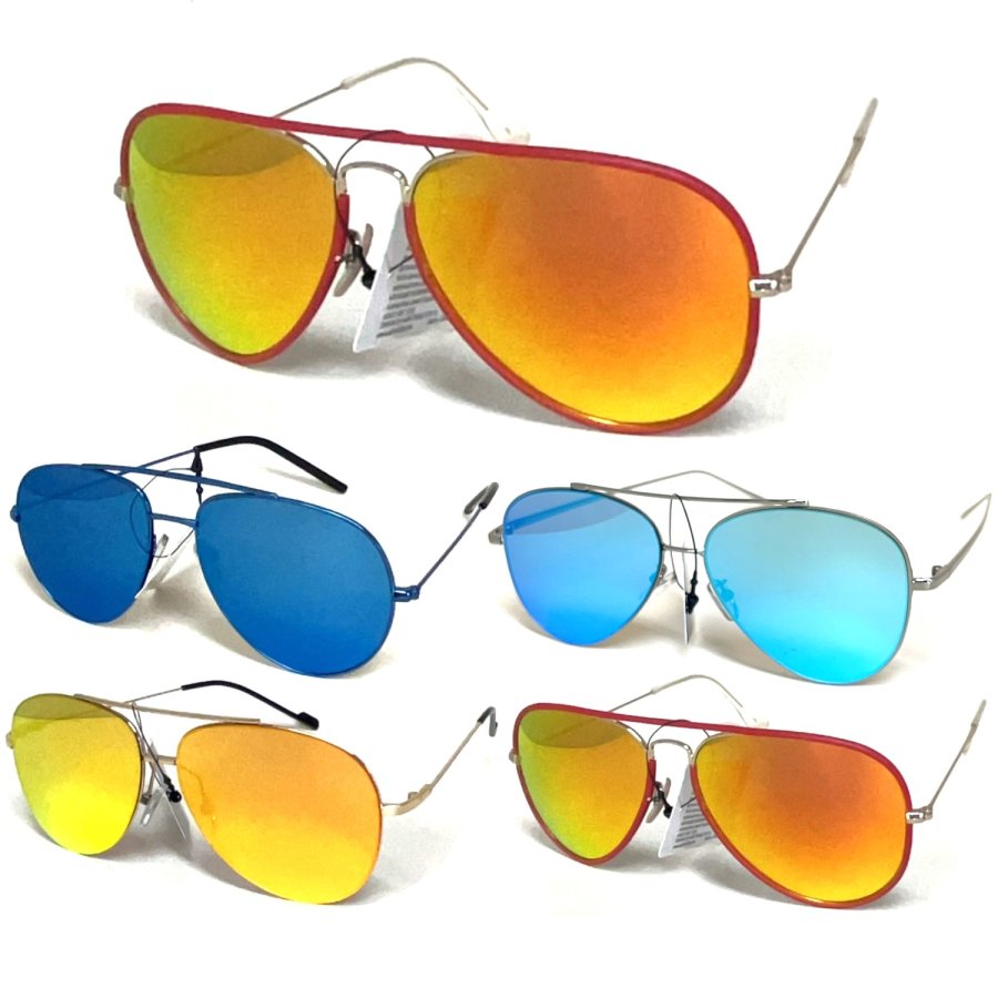 Classic Fashion Metal Aviator Sunglasses A8038