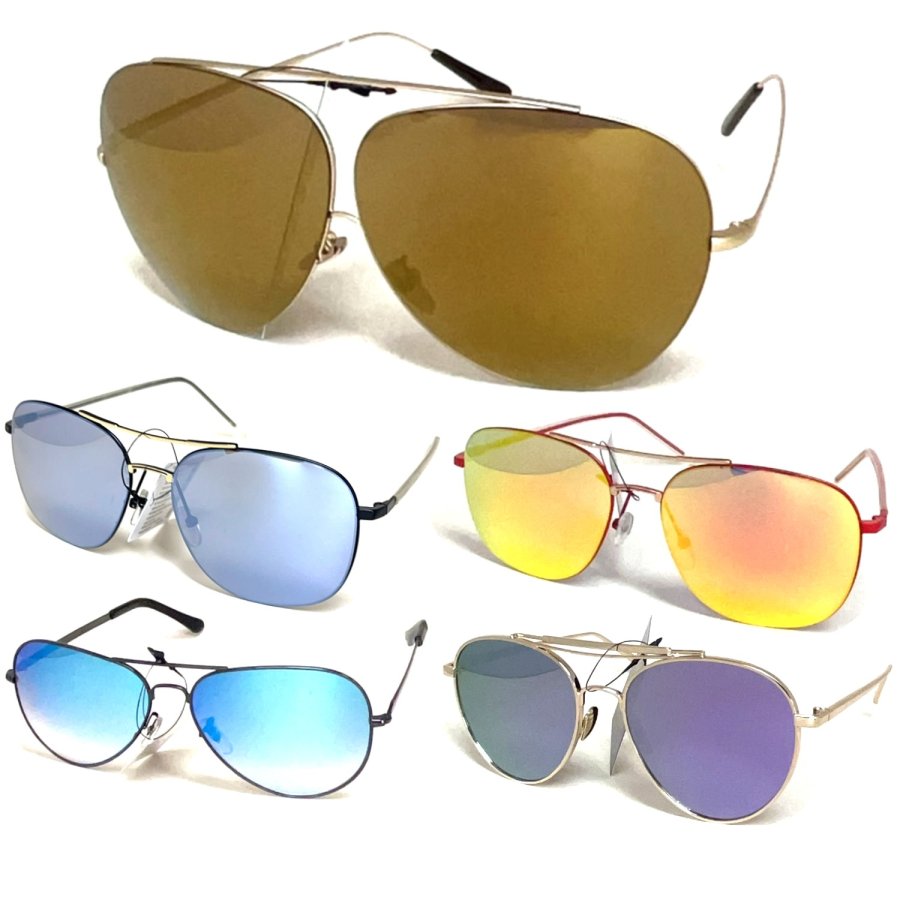 Classic Fashion Metal Aviator Sunglasses 8213